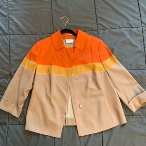 AKRIS punto 100% Wool Blazer Sz 14